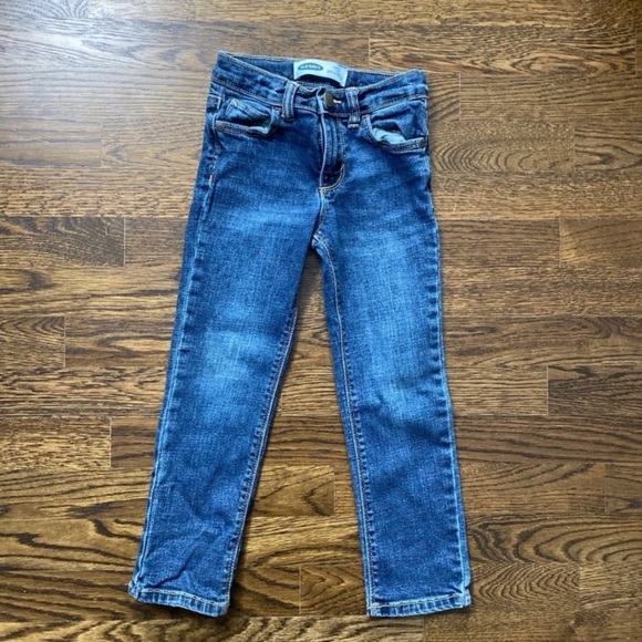 5T Toddler Boy Medium Wash Karate Skinny Blue Jeans - Picture 1 of 6